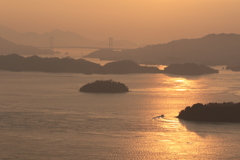 瀬戸内の夜明け(3) 190218-456
