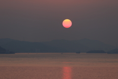 瀬戸内の夜明け(2)  170619-2