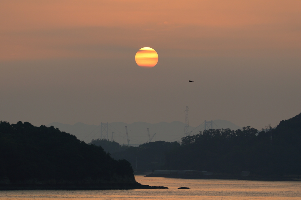 瀬戸内の夜明け(2) 170924-( )