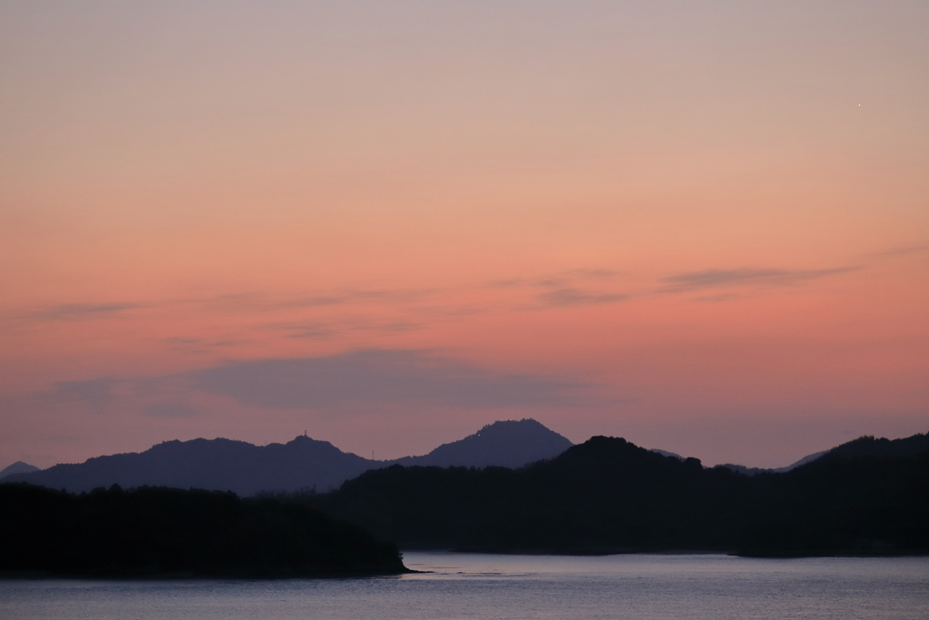 瀬戸内の夜明け(1)  171117-1
