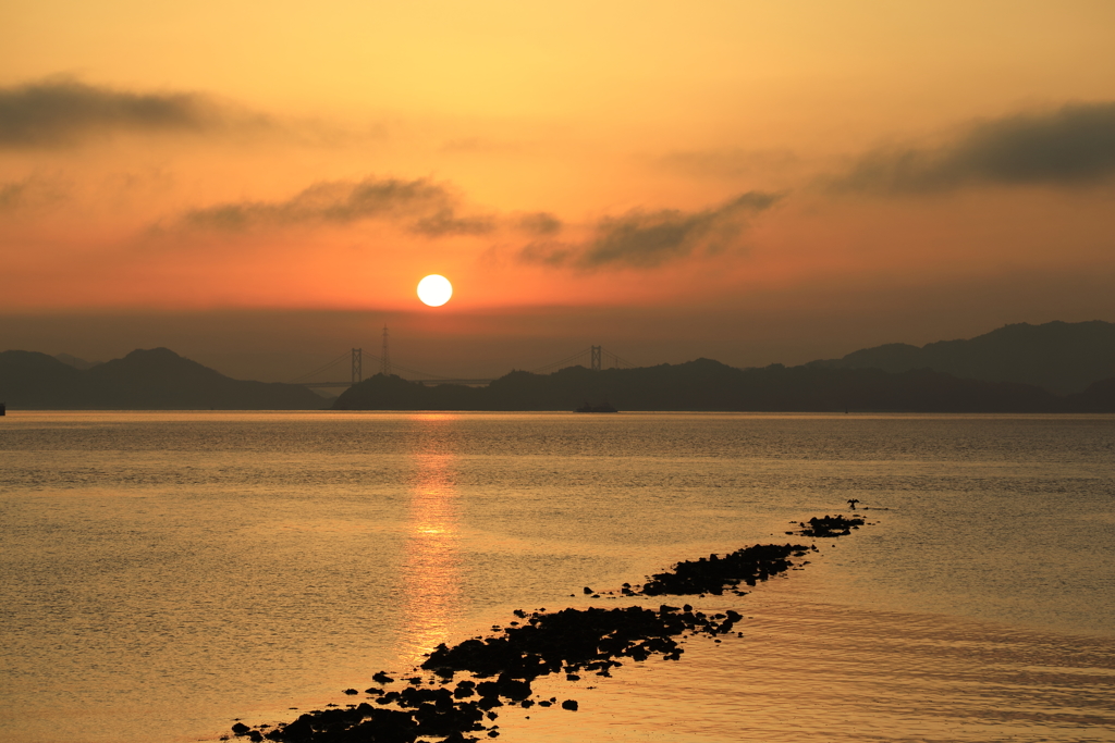Calm morning　180202-769