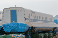 台船の上の新幹線 180728-792