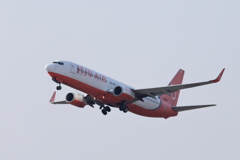 チェジュ航空 take off  250124-832