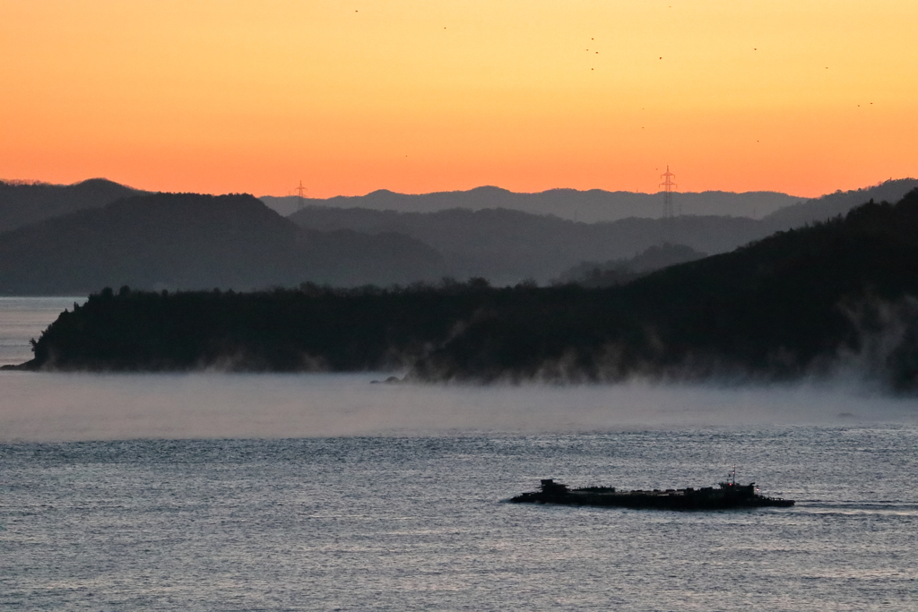 瀬戸内の朝(2) 17.01.17
