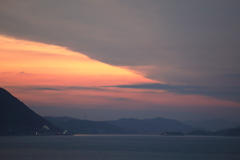 瀬戸内の夜明け 17.9.14-