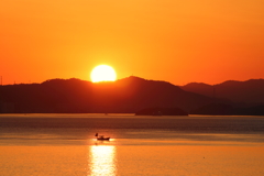 瀬戸内の夜明け(2)  170605-2