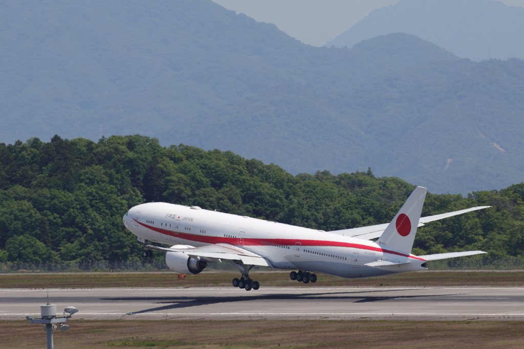 政府専用機 (4)  220518-1028