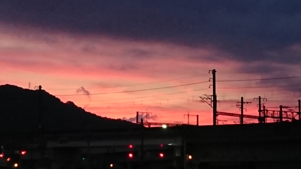 ♪ 夕焼け こやけ ♪　170823