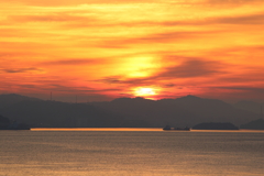 瀬戸内の夜明け(3)  170609-3