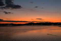 松永湾夕景 15.02.03