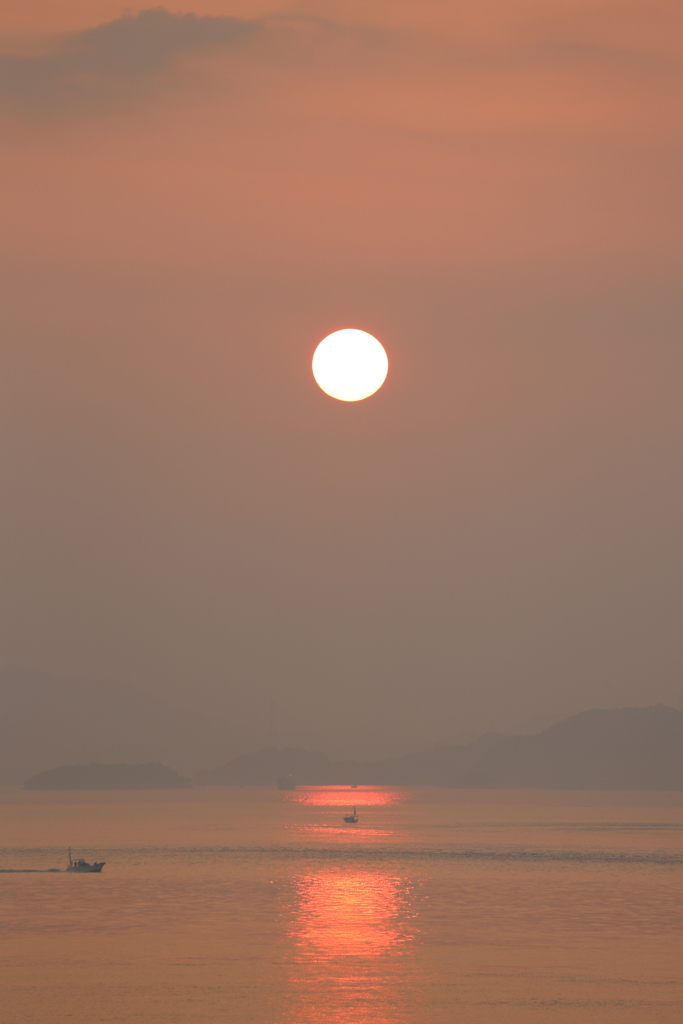 瀬戸内の夜明け(2) 170715--