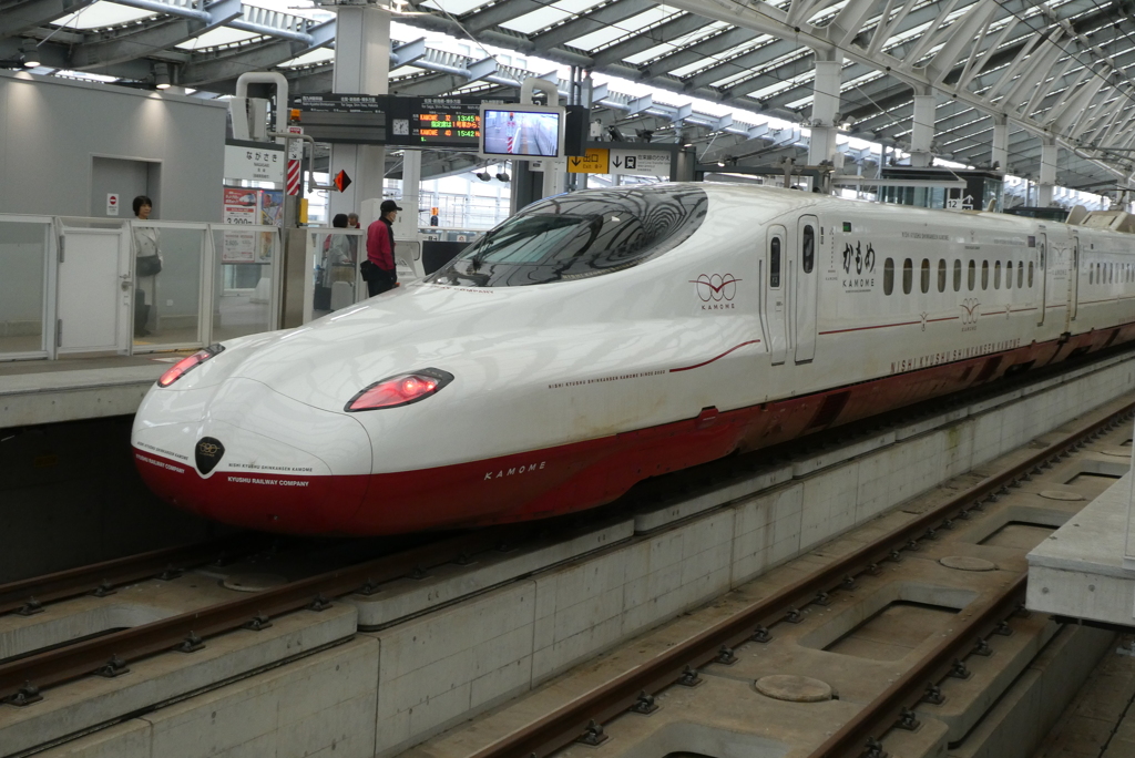 かもめ 長崎駅到着 240223