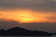 瀬戸内の夜明け17.04.05