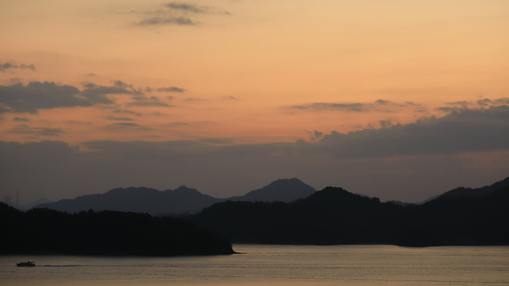 瀬戸内の夜明け(3)  171127-