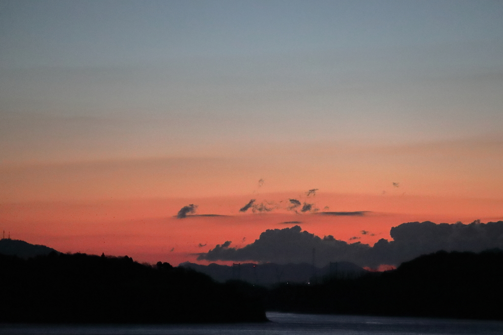 瀬戸内の夜明け(1) 171213-