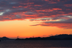 瀬戸内の夜明け(1) 17.01.25