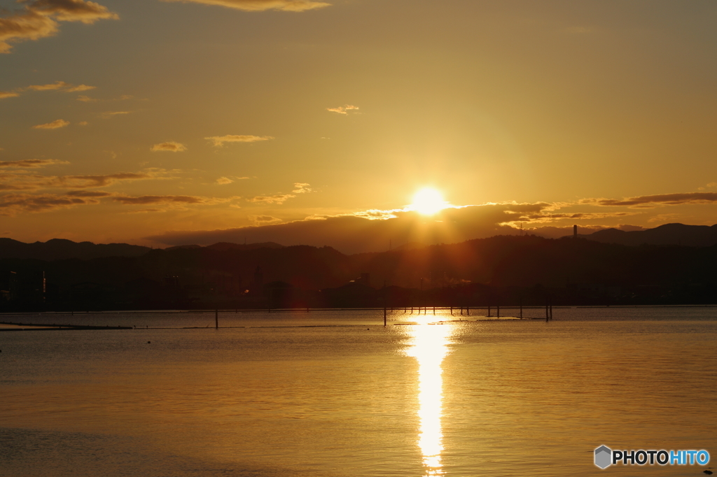 松永湾の夕景 (3) 15.09.18