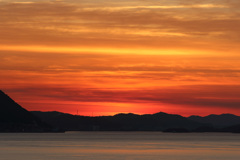 瀬戸内の夜明け(2) 170606-2