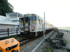  忍者ハットリ君 in 雨晴海岸 190930-217