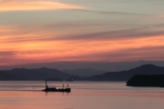 今朝の夜明け 180710-682