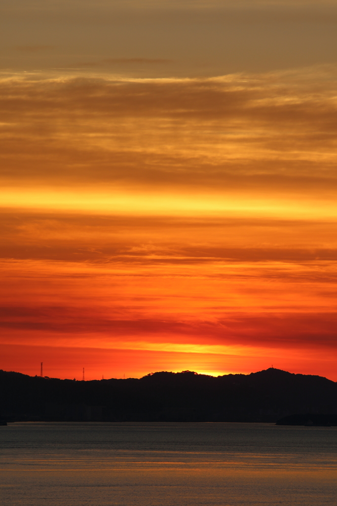 瀬戸内の夜明け(3) 170606-3