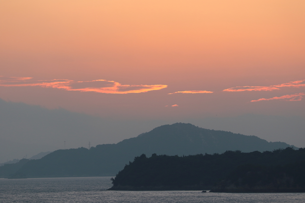 瀬戸内の夜明け(2)  170806-2