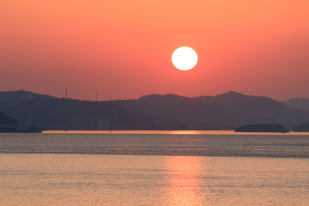 瀬戸内の夜明け 170615-