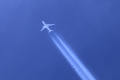 飛行機雲　250911-68