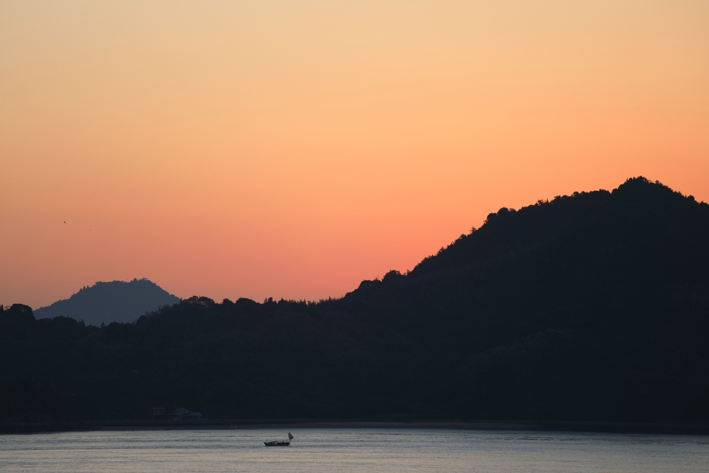 瀬戸内の夜明け(2) 171110-