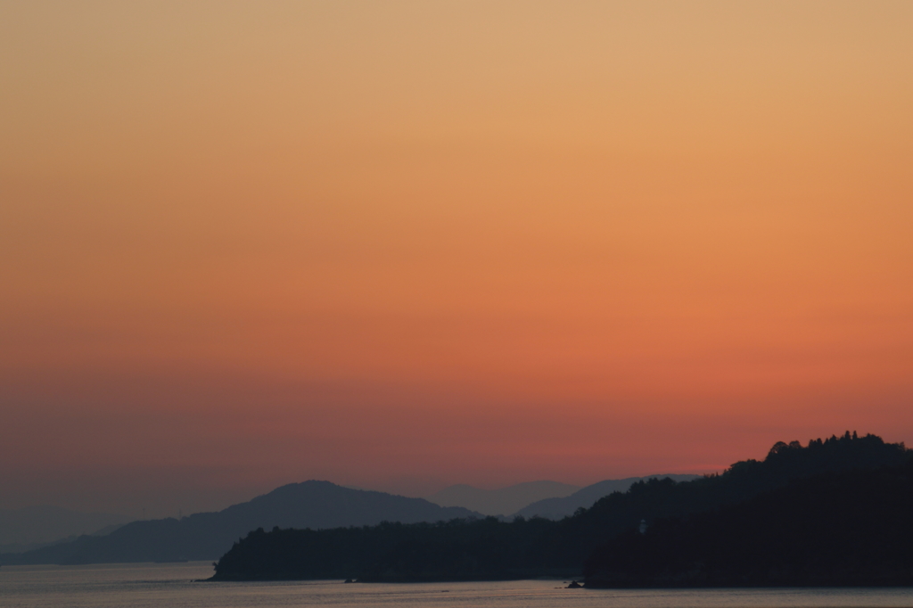 瀬戸内の朝　16.04.20