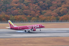 FDA 広島空港到着　191127-922