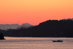 瀬戸内の夜明け 200219-045
