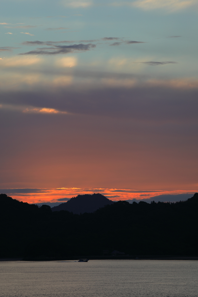 瀬戸内の夜明け(3)636 171017-3