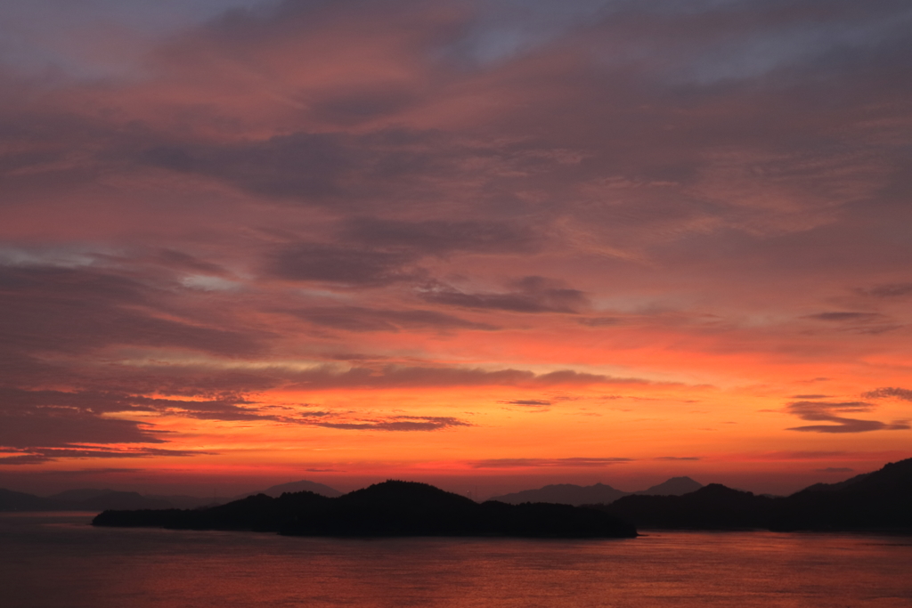 瀬戸内の夜明け(2)170911-2