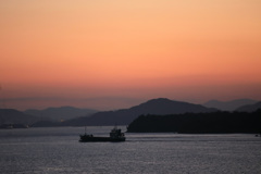 瀬戸内の夜明け(4) 171001