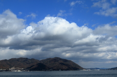 　冬の雲？