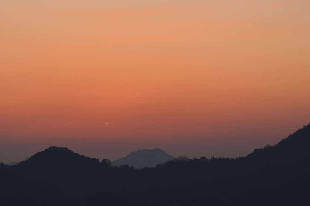 ”オレンジ”の朝！180220-383