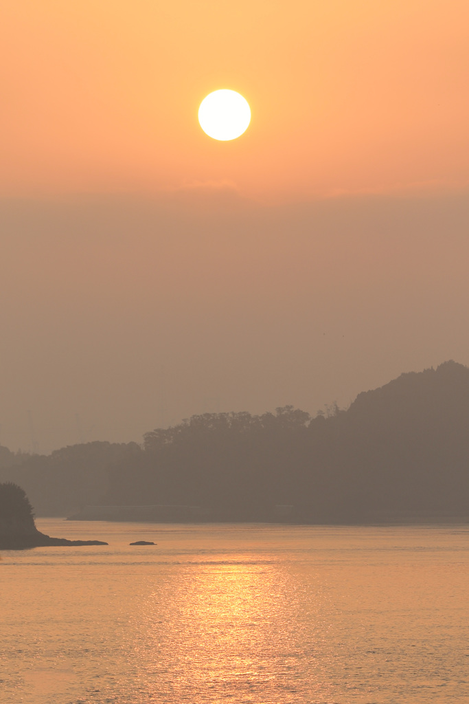 瀬戸内の夜明け(2) 170925-1
