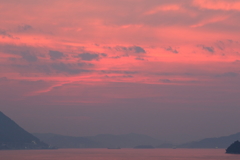 瀬戸内の夜明け(1) 170620-1