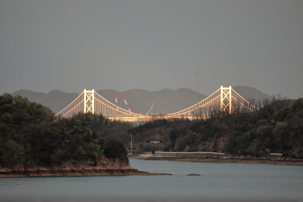 夕日に照らされて 180406-956