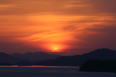 瀬戸内の夜明け(3)  170516-3