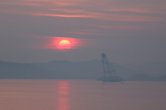 瀬戸内の夜明け(1) 170624-