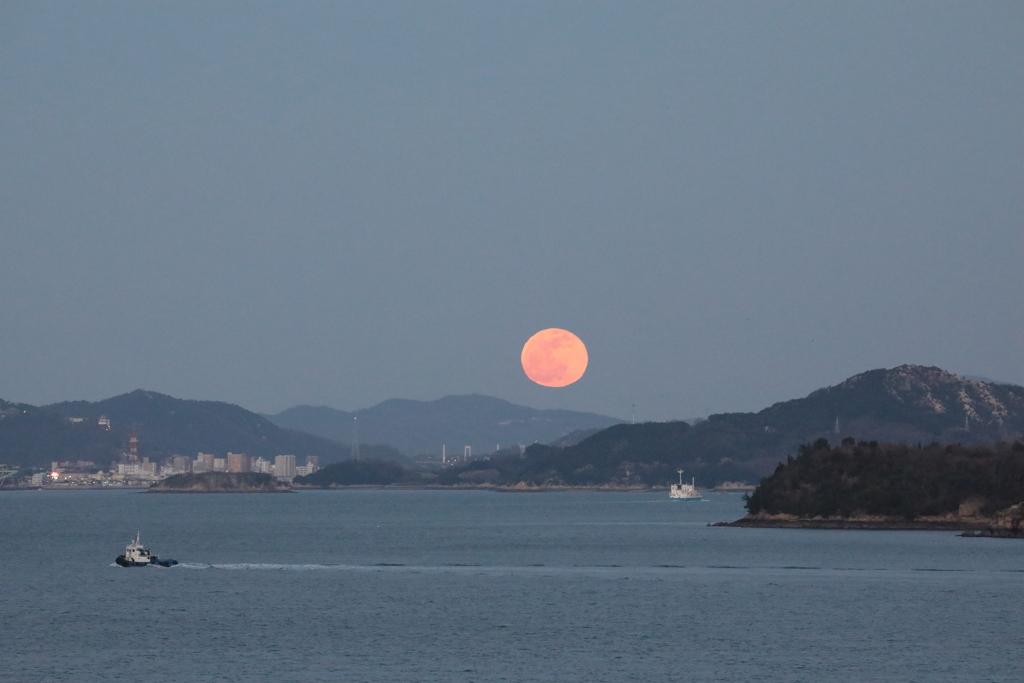 ”月が出た出た～！”(2)  190121-262