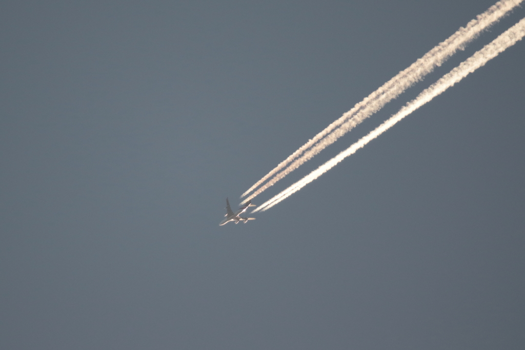 飛行機雲(2)  181107-540