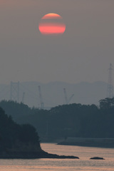 瀬戸内の夜明け(1) 170924 re-1