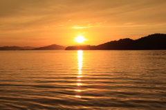 須波海岸より（２）