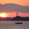 瀬戸内の夜明け(2) 180208-915