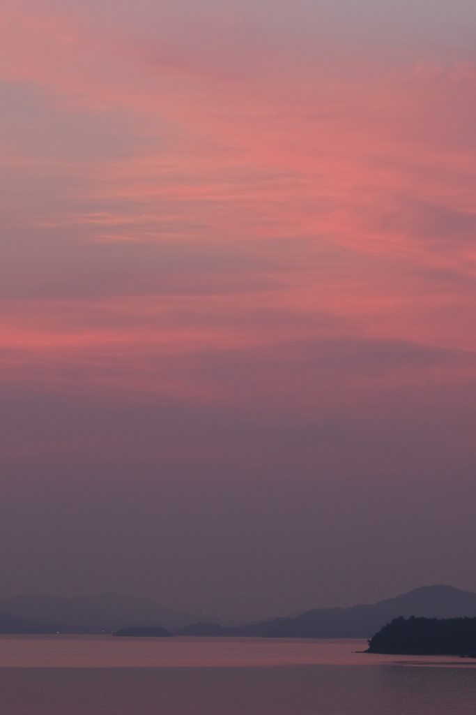 瀬戸内の夜明け(1)  170623-1
