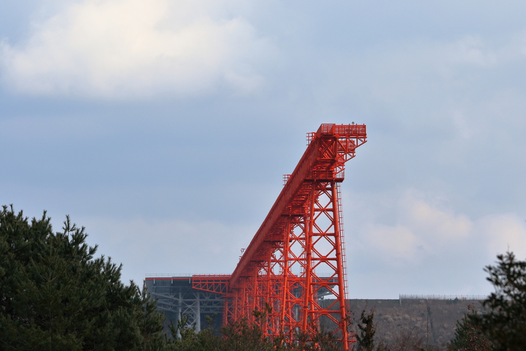 広島空港進入灯17.01.30