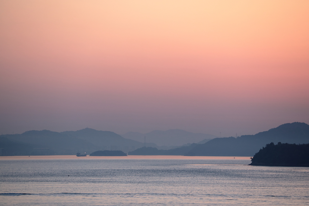 瀬戸内の夜明け(1) 180421-135
